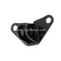 Powder Coating Black Metal Tube Support Bracket